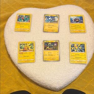 Pokemon Yellow Electric Card Game Collection